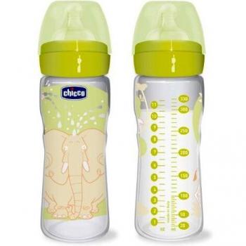 Biberón Chicco 330 ml Silicona Flujo Papilla