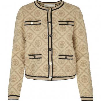 Tory Burch Brown Cardigan for Women, Size M