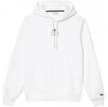Sudadera Lacoste Graphic Logo blanco