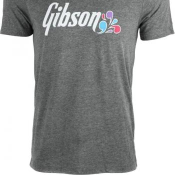 Gibson XL Dark Grey Floral Top