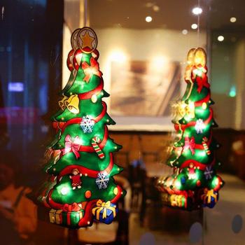 Ornements lumineux de Noël avec ventouse