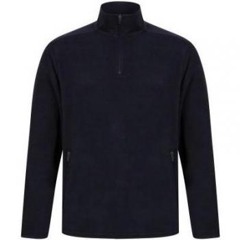 Giacca unisex in pile con zip a un quarto