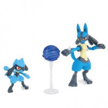 Pokemon Model Kit: Riolu y Lucario