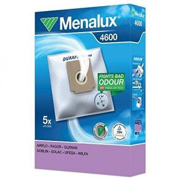 Menalux 4600 Duraflow – 5 Sacs d’Aspirateur