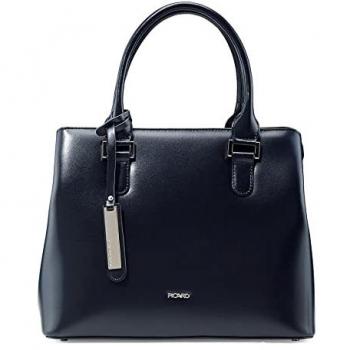 Picard Berlin Leder Henkeltasche mit Schulterriemen und 2 Steckfächern