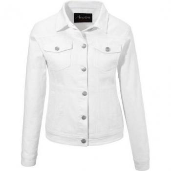 Pastellfarbene Jeansjacke von Aniston CASUAL