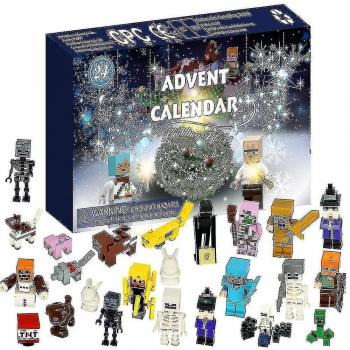 Puzzle de Noël Minecraft – Compte à rebours 24 jours