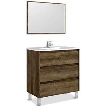 Mueble de baño Dakota con 3 Cajones y Espejo