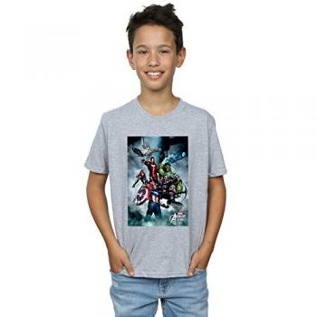 Marvel Avengers Assemble Team Montage T-Shirt