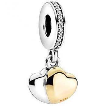 Charm Pandora Doble Corazón 799162C01 mujer