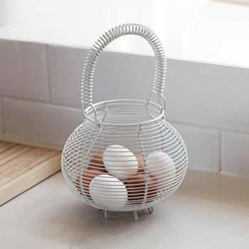 Chalk Brompton Egg Basket
