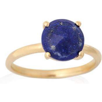 Bague argent 'Meghan' en lapis lazuli
