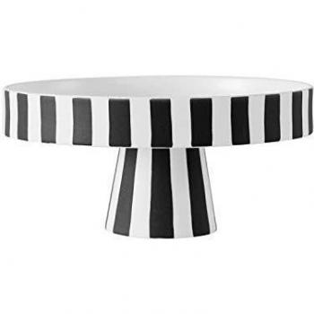 OYOY Living Design Plateau blanc grès Ø20xH9cm Blanc 20x9x20cm