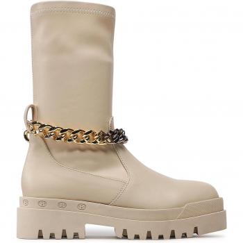 Beige Badura Stiefeletten 3040-1