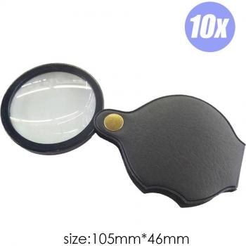 15X Magnifying Glass Mini Pocket Folding Magnifier