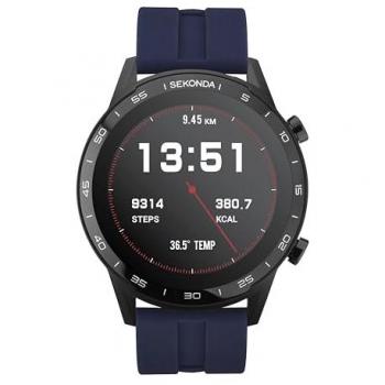 Sekonda Men's Smart Watch with Blue Silicone Band