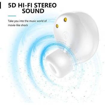 Bluetooth Kopfhörer In Ear, Wireless Noise Cancelling Ohrhörer Bluetooth 5.0 True Wireless mit Touch-Control