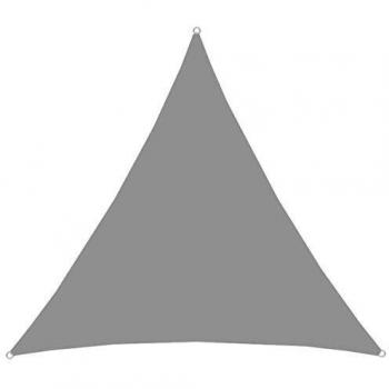Amanka 4x4x4 Grey Polyester Shade Sail with UPF50+