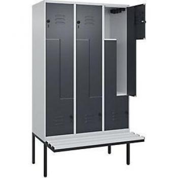 C+p Möbelsysteme Armadietto Classic Plus con Panca 3 Ripiani