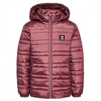 Doudoune à capuche enfant Hummel Bilbo Tex – Rose pastel
