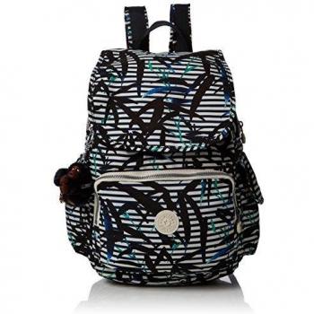 Kipling City Pack Women's Bag, Bamboo Stripes, One Size