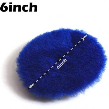 Blue Wool Polishing Pad 6 inch for Car Polishers