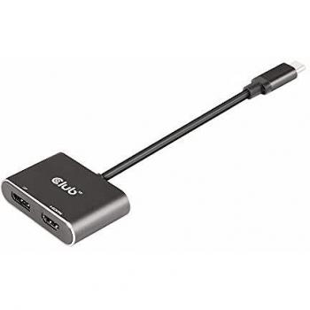 Adaptateur USB-C 3.2 Gen2 vers DisplayPort et HDMI 4K60Hz