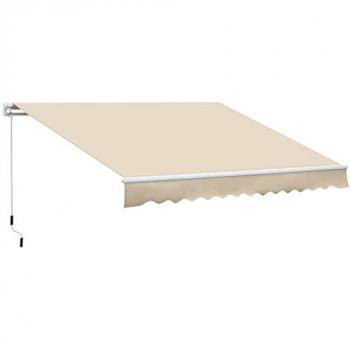 Toldo Enrollable Outdoor 350×250 cm – Protección Solar y Contra Lluvia