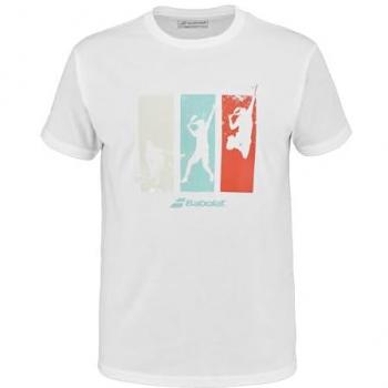 Camisole Padel Cotton Homme Bleu/Blanc