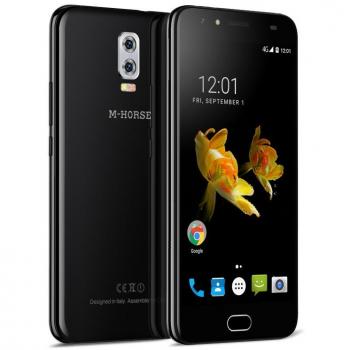 M‑HORSE Power 2 4G Android 7.0 5,5’’ HD IPS 6000 mAh Doppia Fotocamera Nero