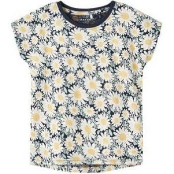 Camicia NMFVIGGA Zaffiro Scuro a Fiorellini Pastello