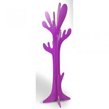 Lámpara de pie moderna Albero violeta 42 x 170 cm
