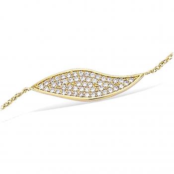 White Gold Lily Bracelet – Sissi Edition