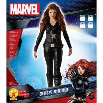 Rubie's Marvel Black Widow Kostüm für Erwachsene, Damen, schwarz, Größe M