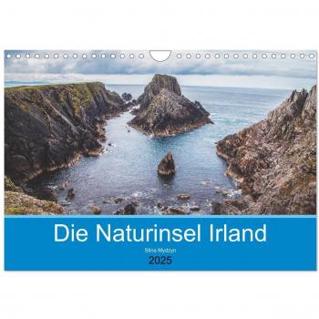 Die Naturinsel Irland (Wandkalender 2025 DIN A4 quer) CALVENDO Monatskalender