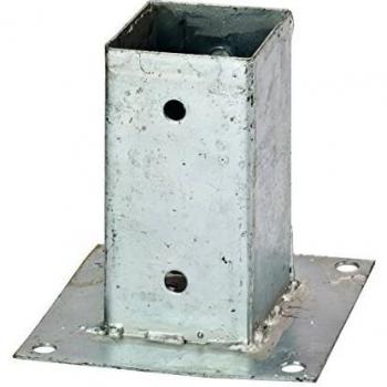 Aufschraubbare Hülse für Pfosten 91x91x150 mm