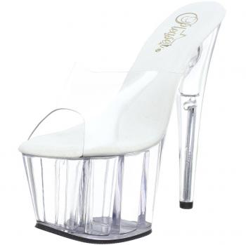 Pleaser ADORE-701 Clear High Heels