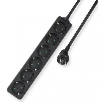 Adaptateur multiprise ACT AC2460 – 6 prises CA intérieure, noir