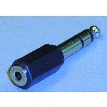 E+P GS 33 6.35mm Stereo (M) 3.5mm Stereo (F) Schwarz Kabelschnittstellenadapter