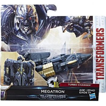 Last Knight Megatron Turbo‑Change Action Figure – 1 Step