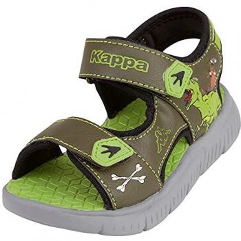 Kappa Kinder Sandale T-Rex Blinkfunktion Schwarz 31