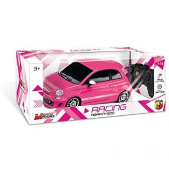 Auto Radiocomandata ABARTH 500 Rosa 1:14