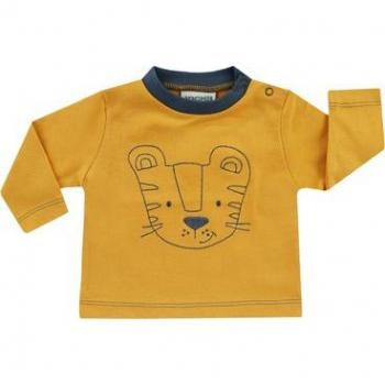 Maglia a maniche lunghe color albicocca JUNGLE MOOD