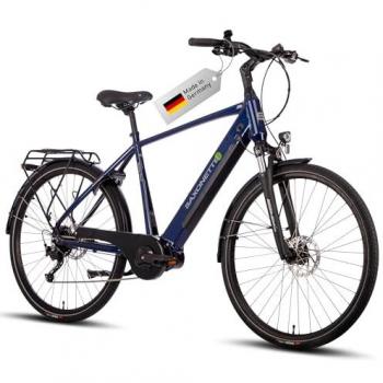 SAXONETTE E-Bike »Deluxe Sport Man«, 9 Gang, Shimano Alivio