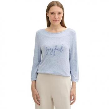 TOM TAILOR Funktionsshirt (1-tlg) Drapiert/gerafft