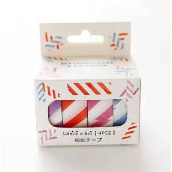 Grid Stripe Dot Washi Tape Set