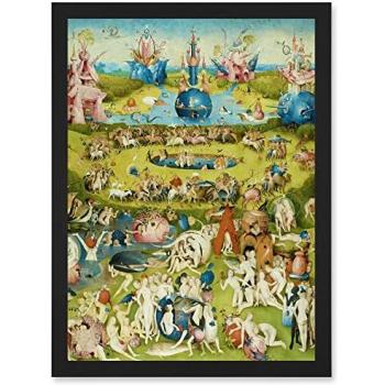 Hieronymus Bosch Garden Earthly Delights – Classic Wall Print (A4)
