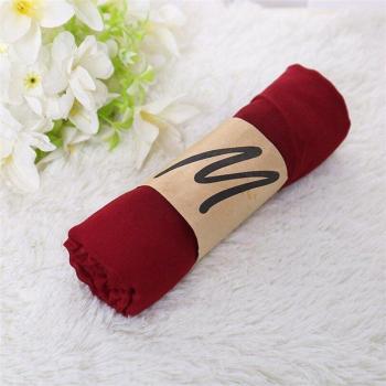 Spring Autumn Solid Color Scarf for Women 180x50cm