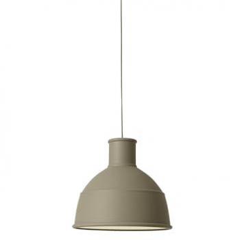 Muuto Unfold Pendelleuchte Olivgrün RAL 7002