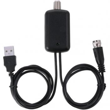Einfacher zu installierender TV Booster für digitale HD-Kanäle via Kabel-TV, passend zu Fuchs-Antenne, Stärke 25dB
